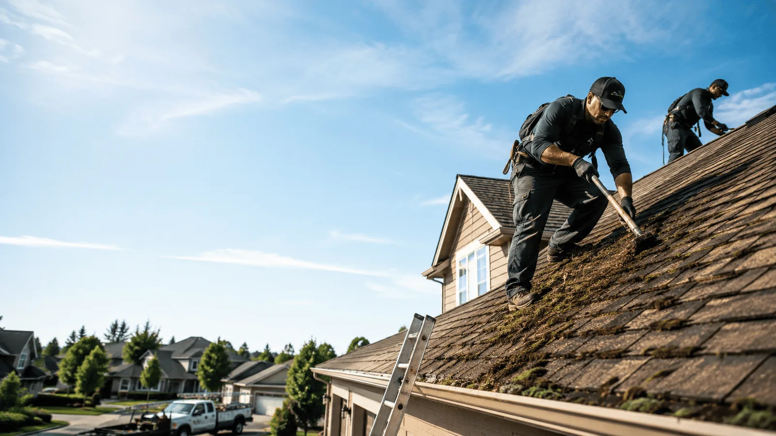 Roof Moss Removal in Benton, MS near me